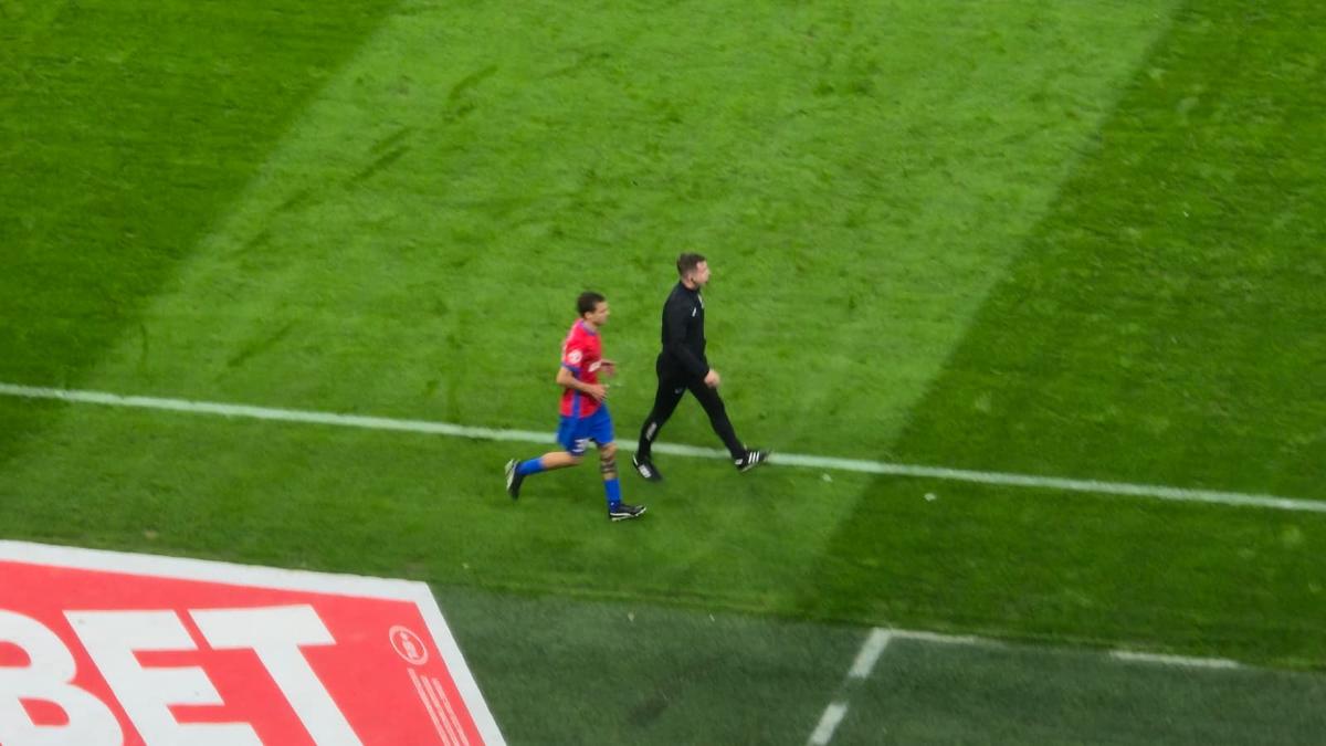 FCSB a aflat cât va lipsi Juri Cisotti, accidentat în meciul cu UTA Arad