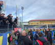 Jucătorii Craiovei, scandal cu fanii după remiza cu Metaloglobus
