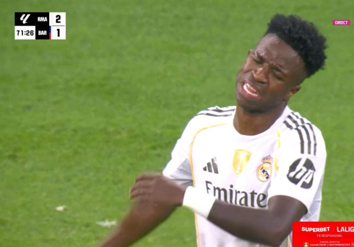 Vinicius, CRIZĂ de nervi în El Clasico