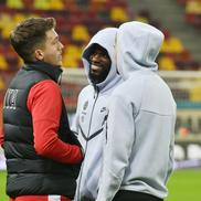 Imagini înainte de FCSB - UTA, de pe gazon/ foto Cristi Preda (GSP)