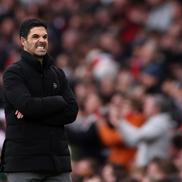 Mikel Arteta în Arsenal - Crystal Palace // foto: Guliver/gettyimages