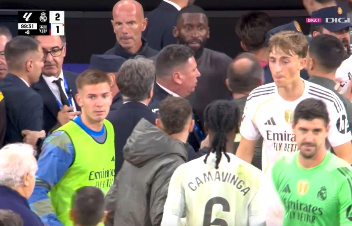 Scandal pe teren după Real Madrid - Barcelona