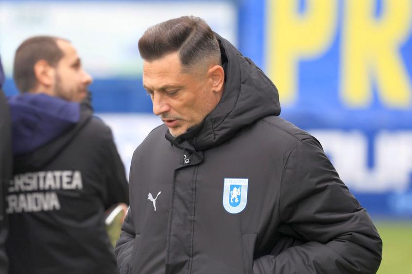 Mirel Rădoi, în Metaloglobus - Universitatea Craiova. FOTO: GSP.ro