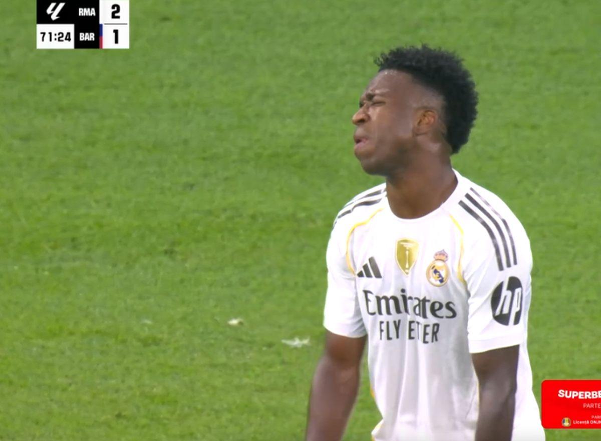 Vinicius, CRIZĂ de nervi în El Clasico