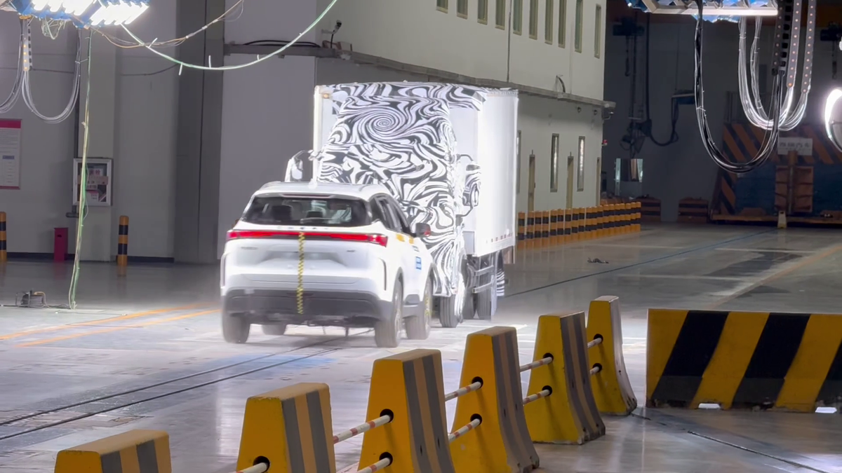 Crash test Chery Tiggo 7