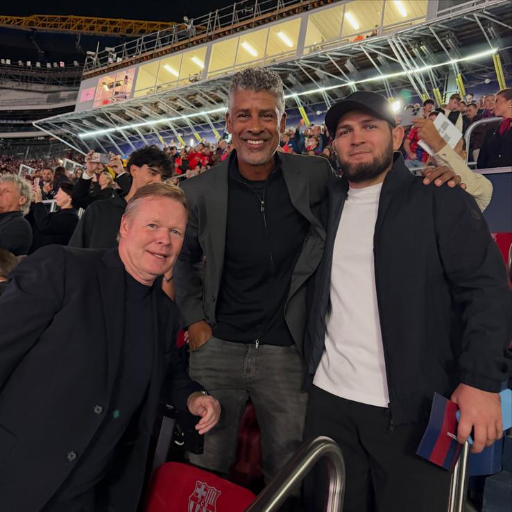 Ronald Koeman, Frank Rijkaard, Khabib Nurmagomedov