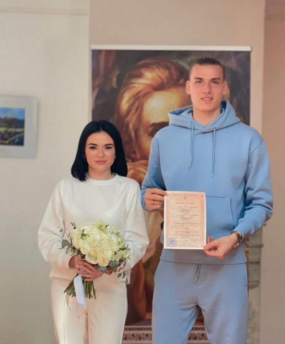 Anastasiia Tomazova, soția lui Andriy Lunin // Foto: Instagram