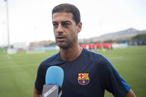 Gerard Lopez, fost jucător al Barcelonei, acum expert TV