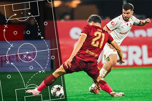 Analiza tactică a meciului CFR Cluj - Dinamo 2-2. „Câinii” au avut probleme la finalizare, dar le-au rezolvat pe final. Fotomontaj: Diana Vasilescu, GSP
