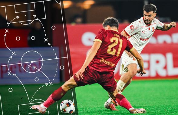 636 de pase și 3 minute de aur » Cum a reparat Dinamo pe final tot ce a risipit un meci întreg