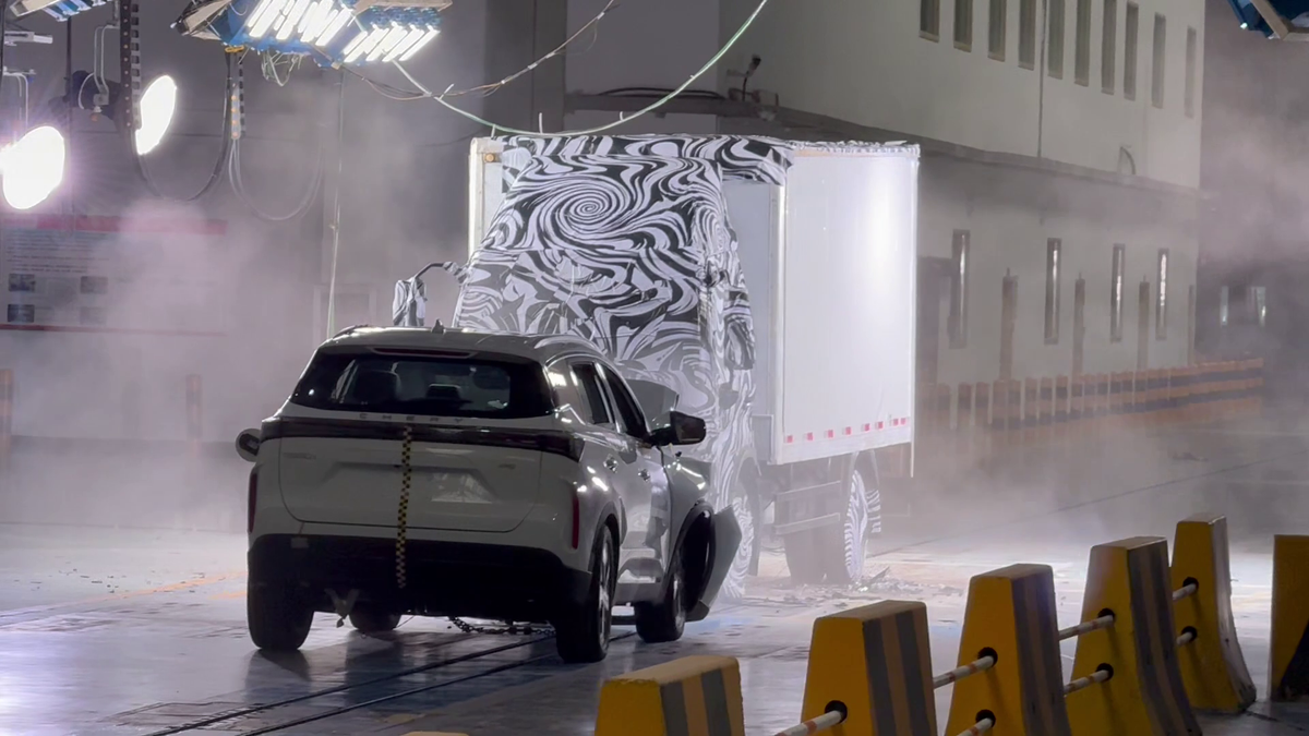 Crash test Chery Tiggo 7
