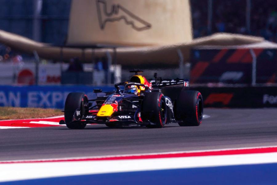 Verstappen, podium obținut în Marele Premiu al Statelor Unite/ Foto: Instagram Max Verstappen a identificat două probleme la Red Bull: „Poate ar trebui să comunicăm prin semne!”