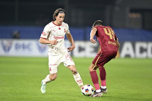 Ianis Tarbă în CFR Cluj - Dinamo. Foto: sportpictures.eu