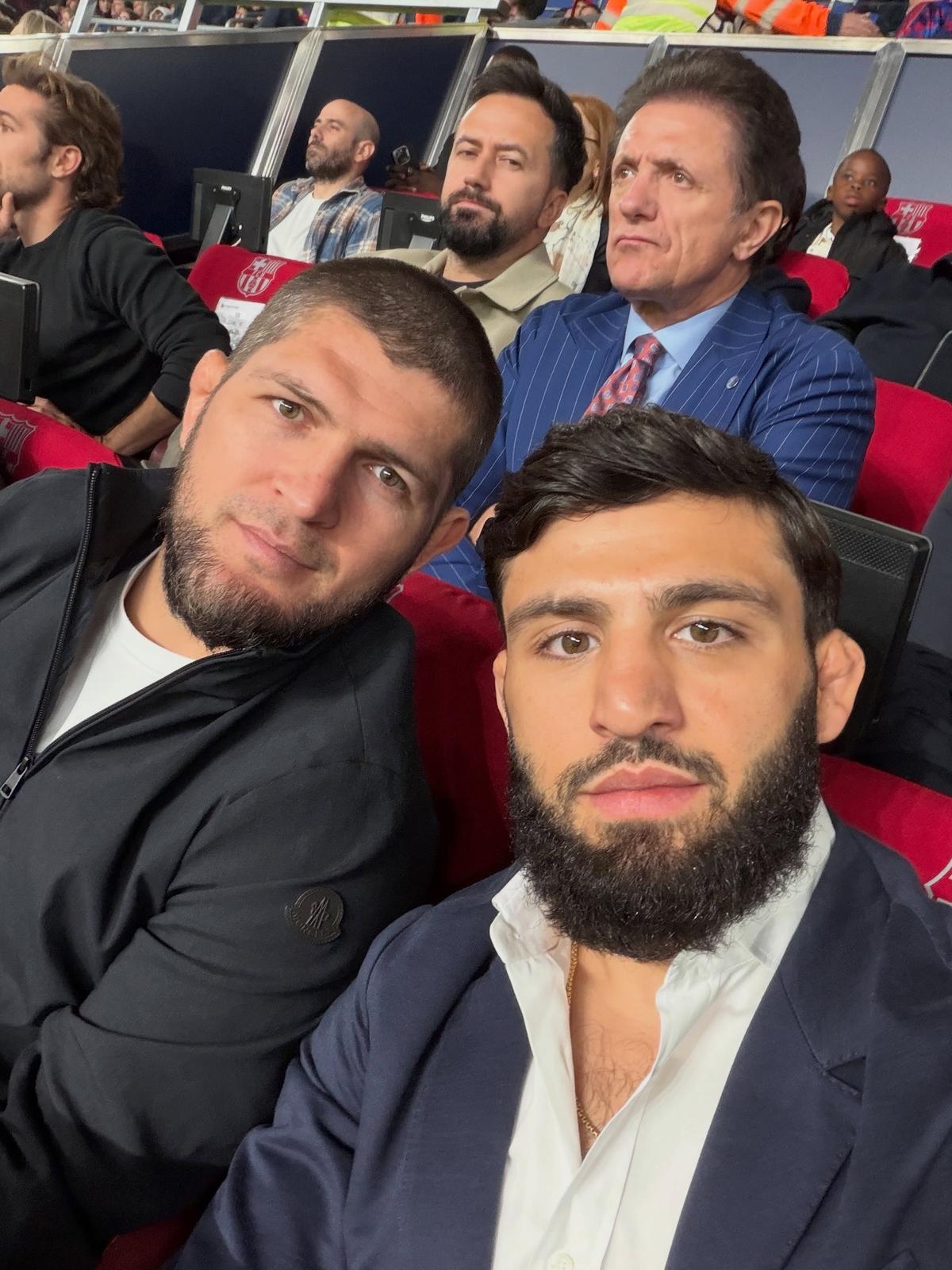 Khabib și Gică Popescu la „El Clasico”