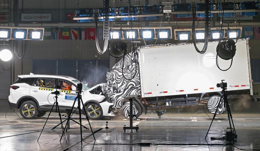 Crash test Chery Tiggo 7