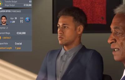 FIFA 20 // VIDEO Ce nebunie! FCSB l-a transferat gratis pe Neymar » Ce salariu a acceptat brazilianul
