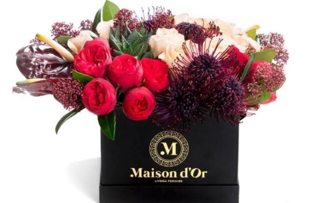 Nu mai căuta cadoul perfect pentru Sfântul Andrei: alege o cutie cu flori de la Maison d’Or!