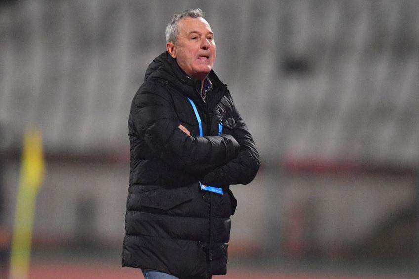 Dinamo - FCU Craiova 0-0. Dorind să scoată în evidență ghinionul pe care l-a avut echipa lui, Mircea Rednic a comis-o.