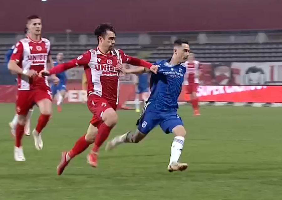 Două faze controversate în Dinamo - FCU Craiova