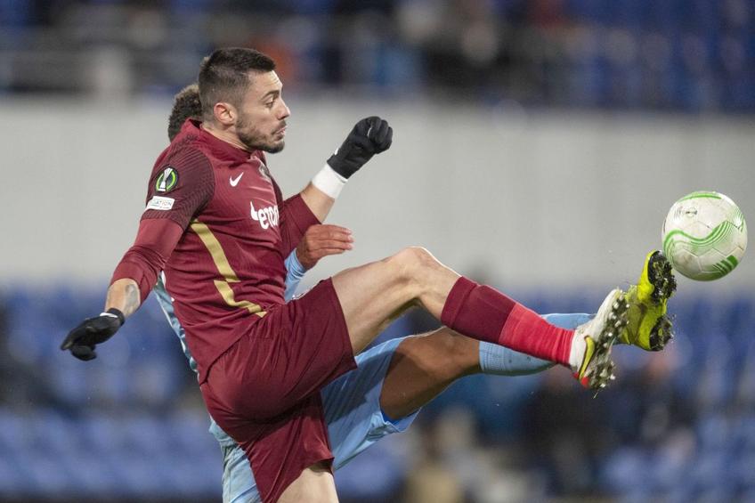 Andrei Burcă, în Randers - CFR Cluj 2-1