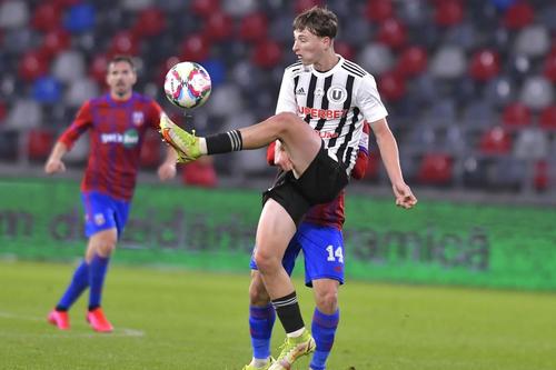 Albert Hofman, în CSA Steaua - U Cluj // foto: Imago Images