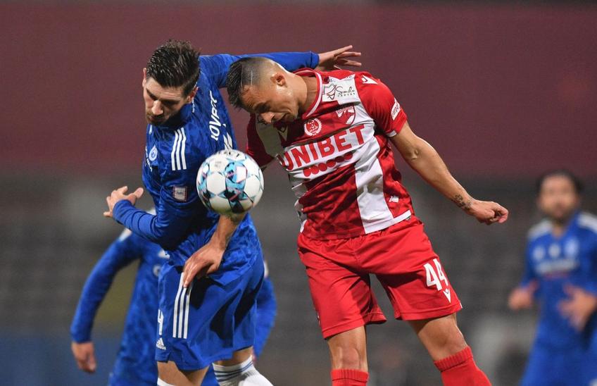 Dinamo și FCU Craiova au remizat, scor 0-0, în etapa #17 din Liga 1. „Câinii” au ajuns astfel la 14 etape fără victorie în campionat.