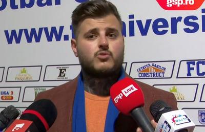 Mititelu jr. n-a venit la Dinamo - FCU Craiova » A intrat în vigoare suspendarea: „O să mă judec cu ei”