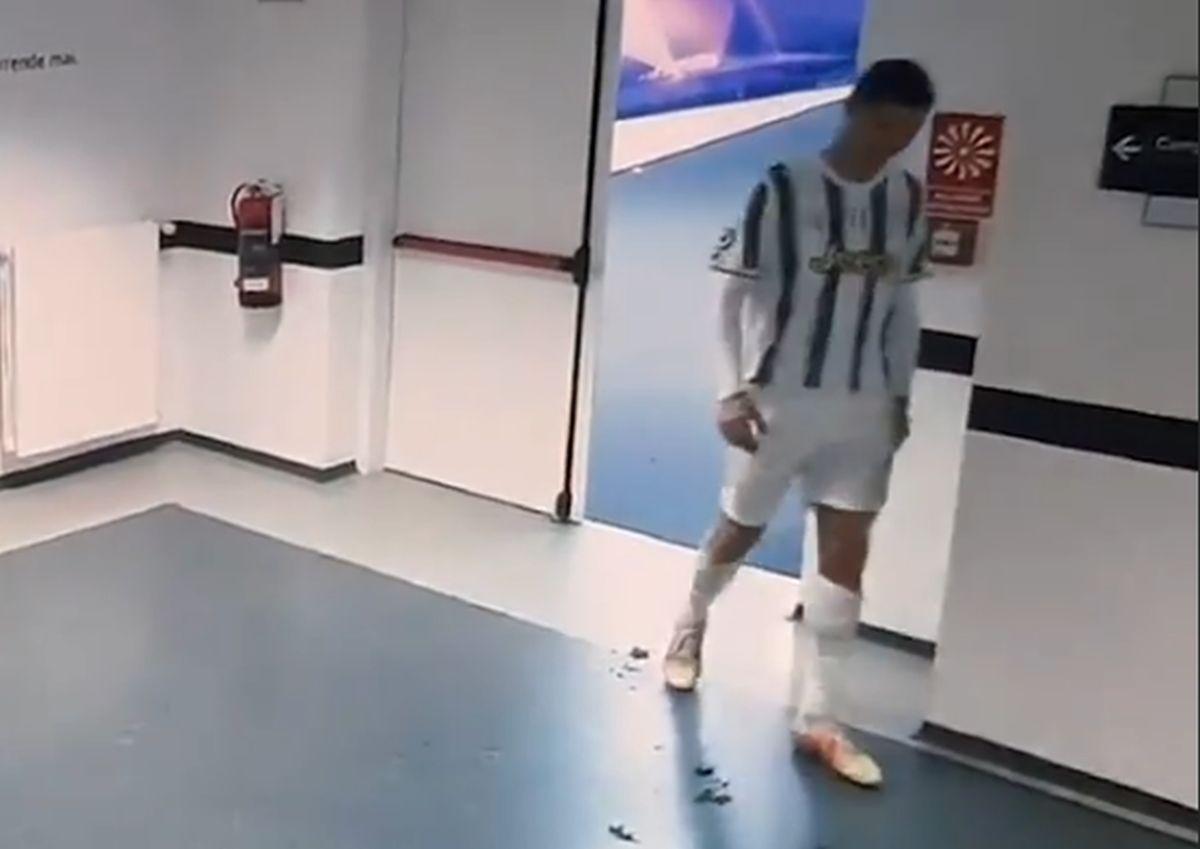 Cristiano Ronaldo, ieșire nervoasă în Juventus - FC Porto