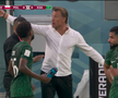 Moment viral cu Herve Renard, în prima repriză din Polonia - Arabia Saudită » Prestație de MVP a traducătorului 