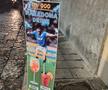 Reclamă la Maradona Spritz, în centrul istoric