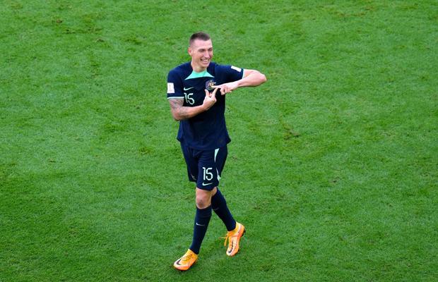 Gestul înduioșător făcut de australianul Mitchell Duke pentru fiul lui, după ce a înscris în poarta Tunisiei