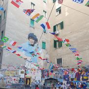 Imagini de la Maradona Murales, muzeul în aer liber dedicat lui Maradona