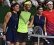 Gabriela Sabatini, în meciul jucat alături de Rafael Nadal împotriva perechii Gisela Dulko / Casper Ruud / Sursă foto: Instagram