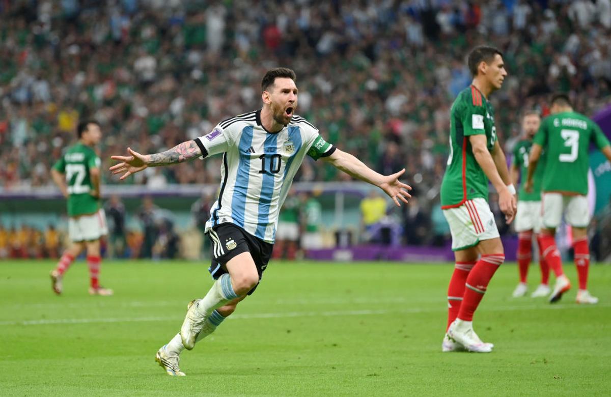 Copleșitor! Lionel Messi și-a făcut idolul să plângă pe bancă, imediat după reușita splendidă din meciul cu Mexic » Și antrenorul Scaloni a cedat!