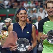 Gabriela Sabatini și Rafael Nadal / Sursă foto: Twitter