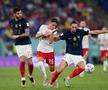 Franța, prima echipă calificată în optimile Campionatului Mondial! Mbappe a strălucit cu Danemarca