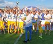 Cătălin Cherecheș, la promovarea echipei în Liga 2 / Sursă foto: Facebook