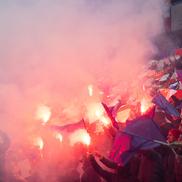 Torțe și petarde la Dinamo - FCSB