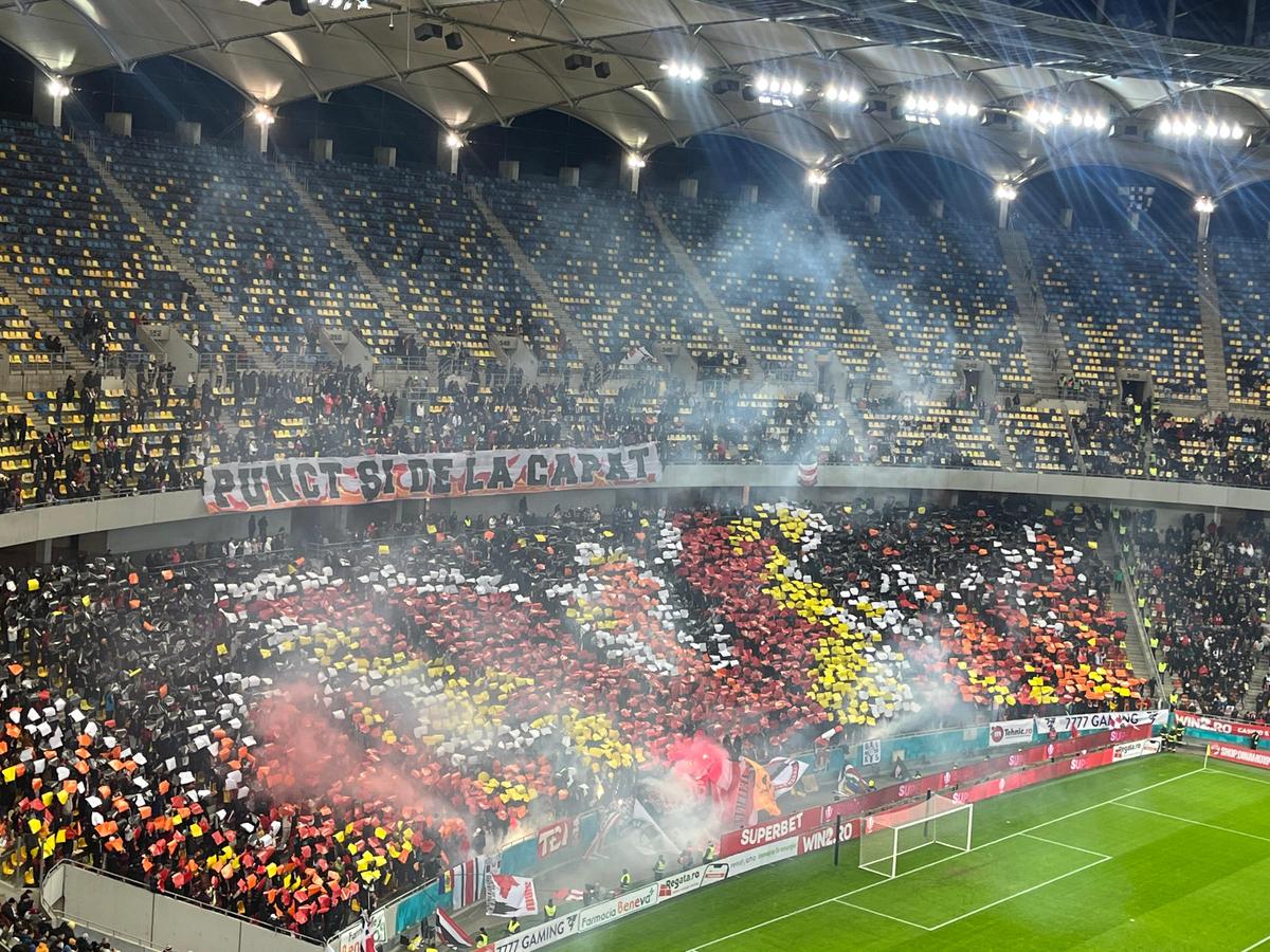 Dinamo - FCSB 1-0, coregrafiile celor două galerii - 26 noiembrie 2023