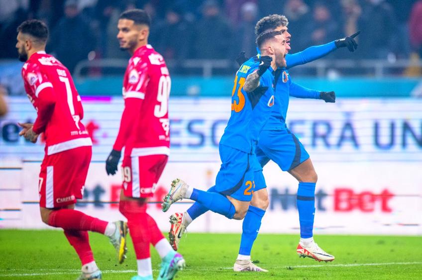 FCSB a învins-o pe Dinamo, scor 1-0. Florinel Coman a marcat unicul gol și a fost MPV-ul derby-ului.