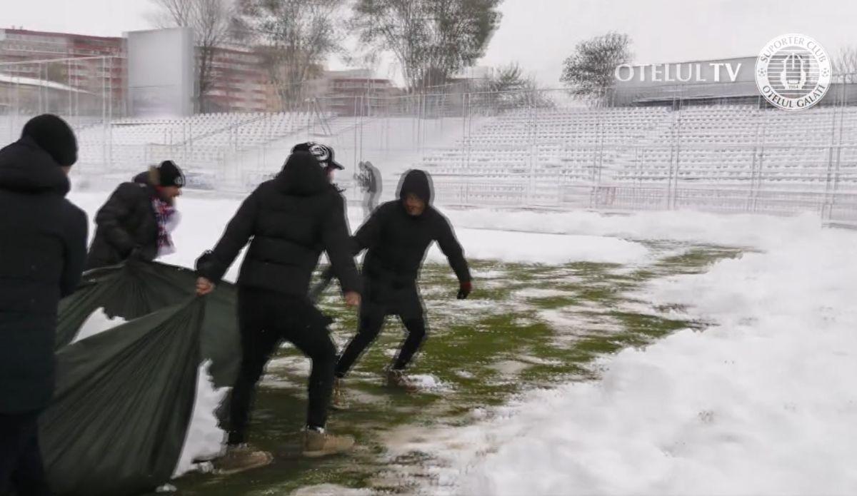Mitriță a topit Oțelul » Hattrick pornit după un gol din ofsaid pentru vedeta Universității Craiova, în meciul întârziat de zăpadă