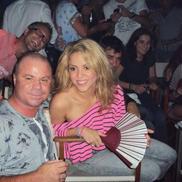Imagine mai veche cu Nicu Gheară și Shakira