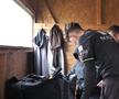 Vânătorul Rățoaia joacă cu mici și pastramă pe marginea terenului! „Uite-l și p-ăsta! Cu cerbul carpatin ne distrăm la maximum”