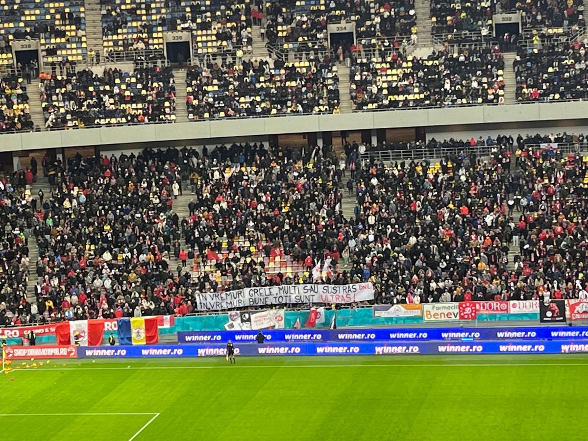 Dinamo - FCSB 1-0, coregrafiile celor două galerii - 26 noiembrie 2023