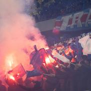 Torțe și petarde la Dinamo - FCSB