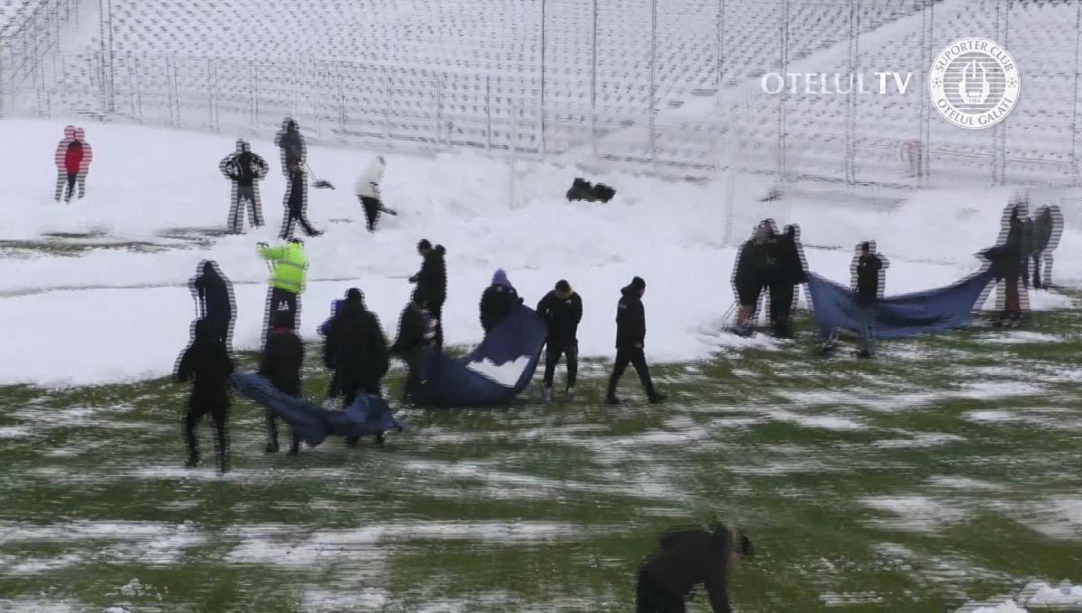Mitriță a topit Oțelul » Hattrick pornit după un gol din ofsaid pentru vedeta Universității Craiova, în meciul întârziat de zăpadă