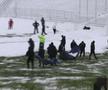 Dorinel Munteanu a pus mâna pe lopată și a dat zăpada înainte de Oțelul - Universitatea Craiova