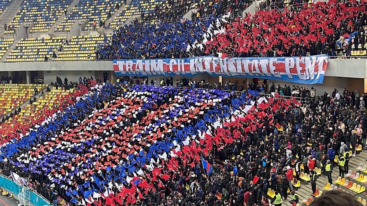 Dinamo - FCSB 1-0, coregrafiile celor două galerii - 26 noiembrie 2023