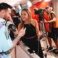 Lionel Messi și Sofia Martinez la CM 2022