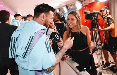 Leo Messi a întâlnit-o din nou pe presupusa amantă și n-a ezitat s-o îmbrățișeze: „Când mă uit la tine...”